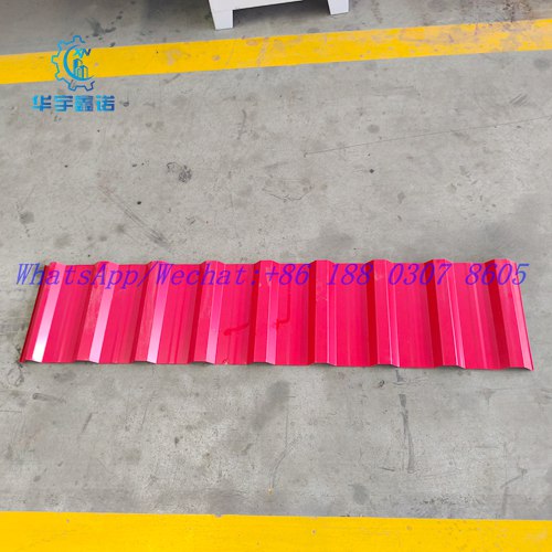 Profile sheet making machine specially designed for manufacturing trapezoidal roofing sheets