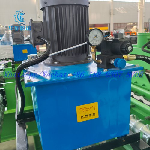 Profile sheet making machine specially designed for manufacturing trapezoidal roofing sheets