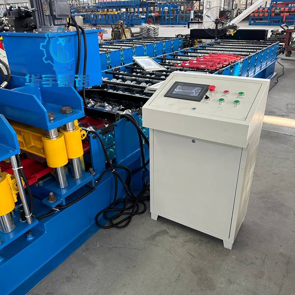 PLC control panel for roof tile roll forming machine