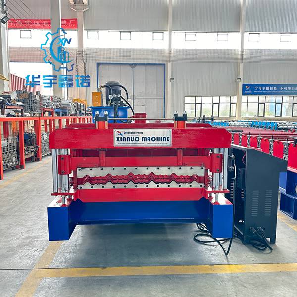 stepped tile roll forming machine