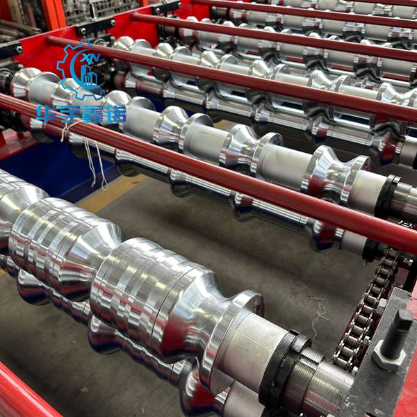 stepped tile roll forming machine