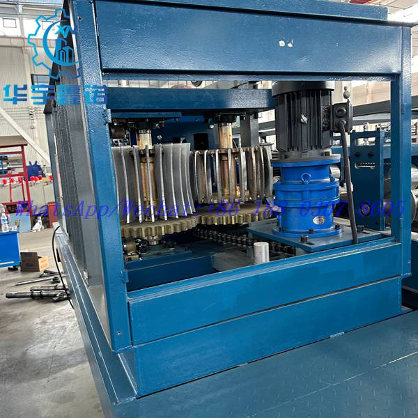 Arched Roof Forming Machine on-site installation and commissioning