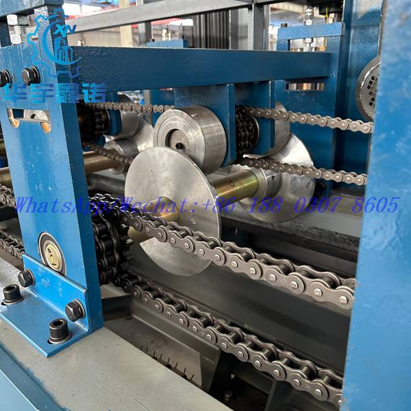 No-beam Arch Forming Machine installation at project site