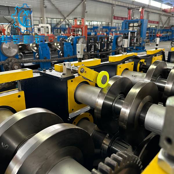 C-channel machine full production line view
