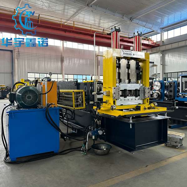 C-channel machine full production line view
