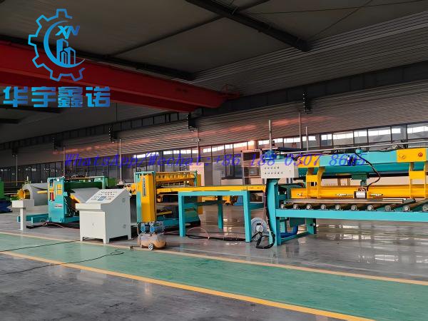 Cut to length line full production layout