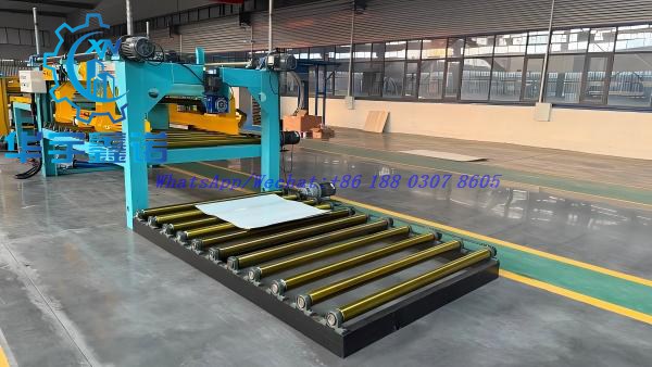 Cut to length line full production layout