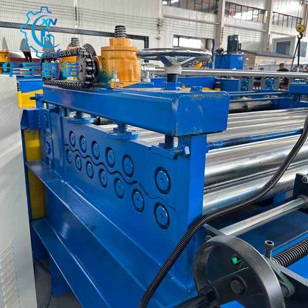 Slitting machine line full production layout