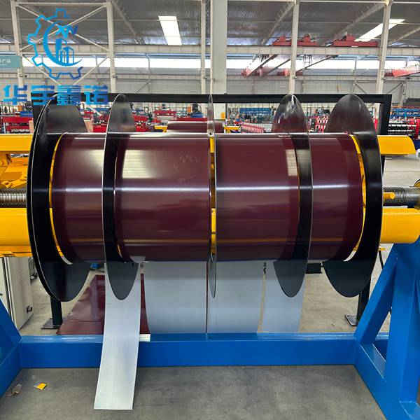 Slitting machine line full production layout