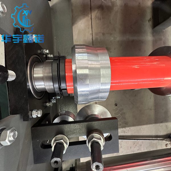 Standing seam metal roof machine full view