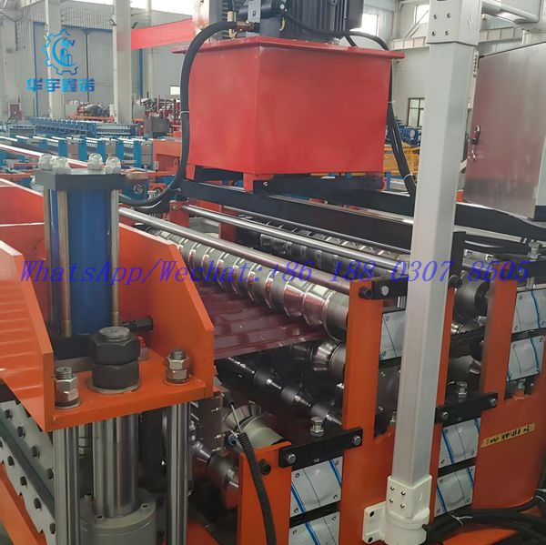 double layer roofing sheet roll forming machine