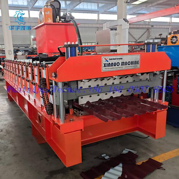 double layer roofing sheet roll forming machine
