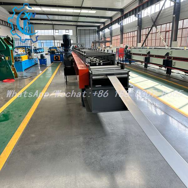 Full automatic strut channel machine with complete roll forming production line for high efficiency manufacturing
