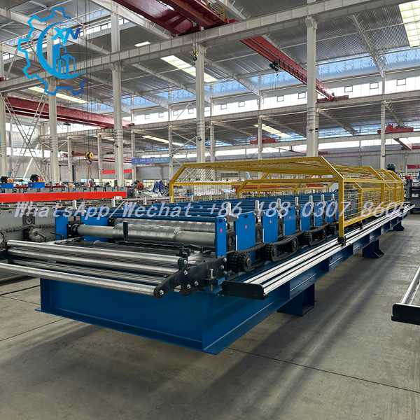 corrugated roofing sheet forming machine producing high precision metal roofing panels with stable feeding and hydraulic cutting system