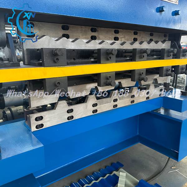 double layer roofing sheet roll forming machine electric cutting blade