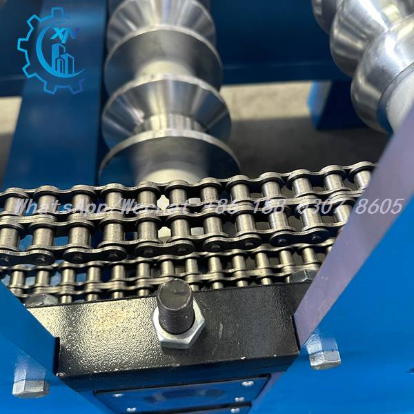 double layer roofing sheet roll forming machine double chain system