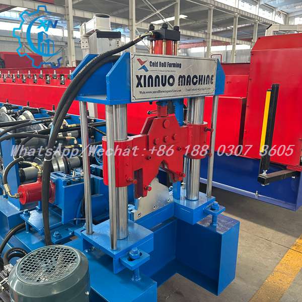 ridge cap machine hydraulic cutting head detail