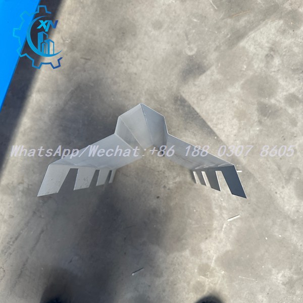ridge cap machine punched ridge cap sample