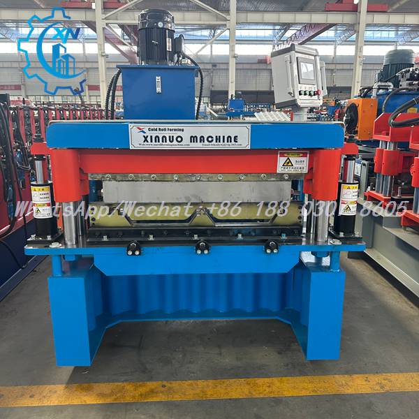 tanding seam roofing machine full machine cutting section