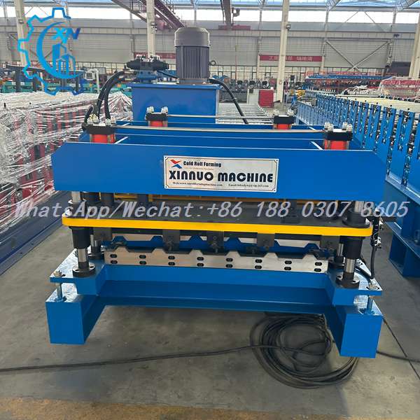 roof tile forming machine full machine cutting side
