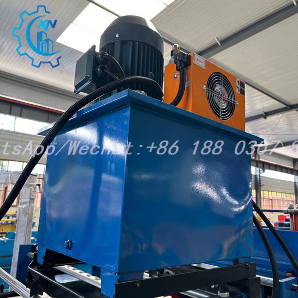 roof sheet making machine south africa price hydraulic station with cooling fan for african climate