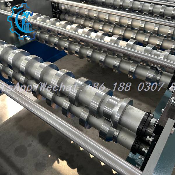 Roofing sheets machine price Dacromet spacer roller system