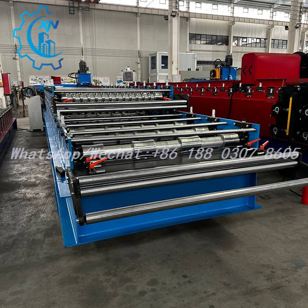 Double layers roll forming machine complete production line roof sheet making machine price