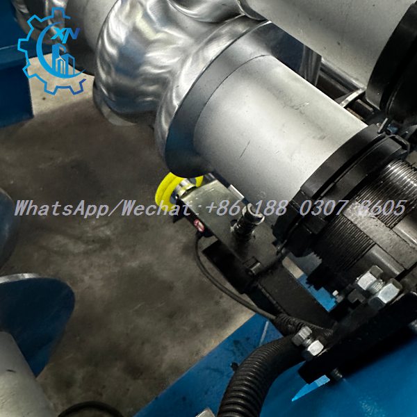 Omron counter on double layers roll forming machine roof sheet making machine price