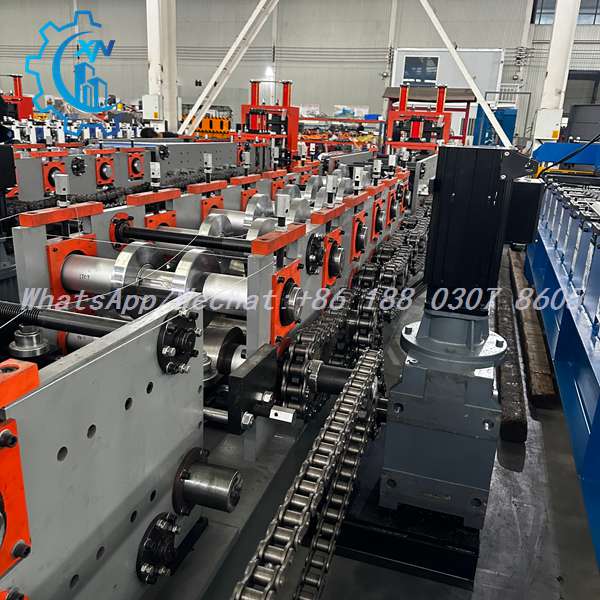 Sistema de acionamento servo motor e hidráulico da Máquina Perfil C