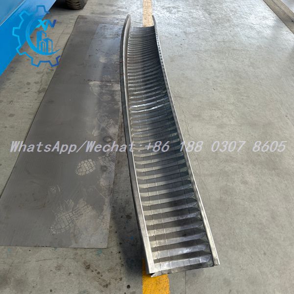 K-Span Arch Roll Forming Machine producing self-supporting arch roof panels