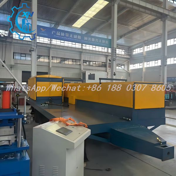 K Span Machine complete production line viewed from feeding part
