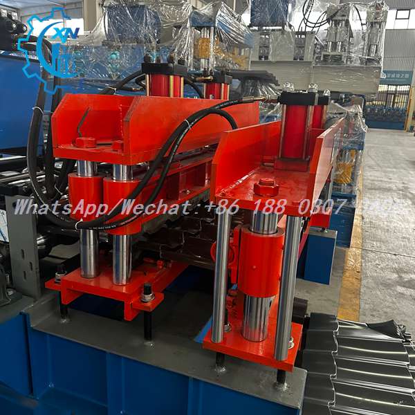 Roof sheet making machine price – hydraulic pressing and cutting system