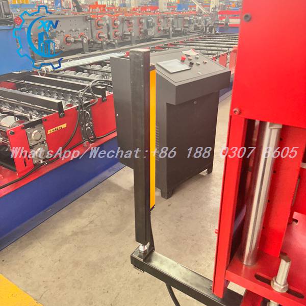 Painel de controle da máquina de fabricar telha