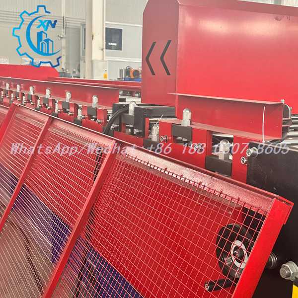 Proteções e rolos guia da máquina de fabricar telha de zinco