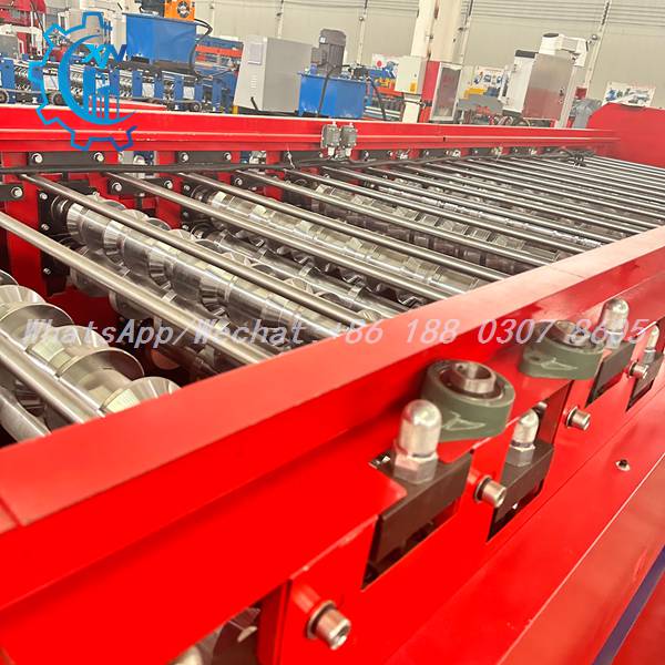 Rolos de formação da máquina de fazer telha de zinco