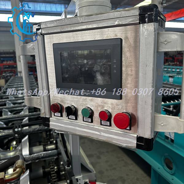 HMI control panel of ridge forming machine