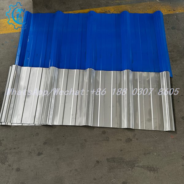 Finished IBR and Q-Tile sheets from the IBR machine