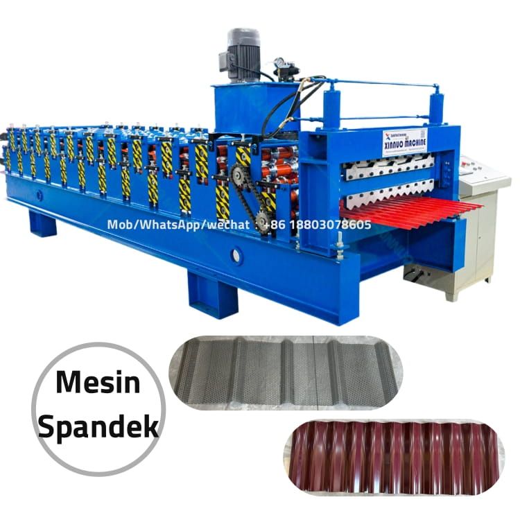 mesin cetak seng spandek