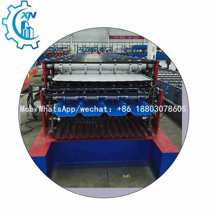 three layer roll forming machine