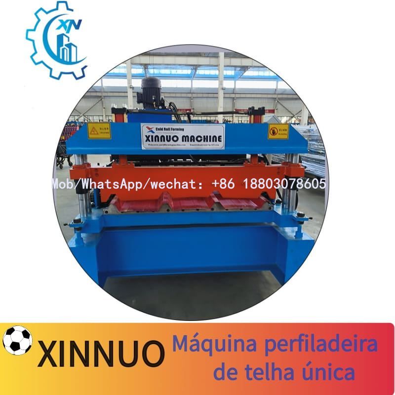 Máquina perfiladeira de telha única