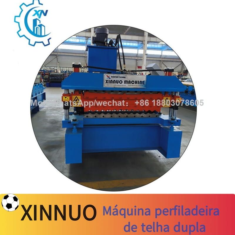 Máquina perfiladeira de telha dupla TR40 ON17
