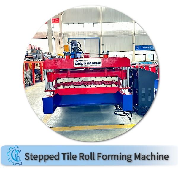 Stepped Tile Roll Forming Machine