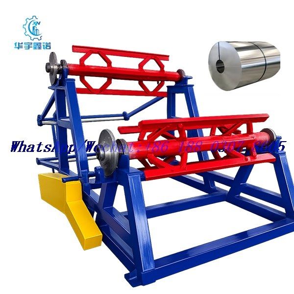 Double manual decoiler