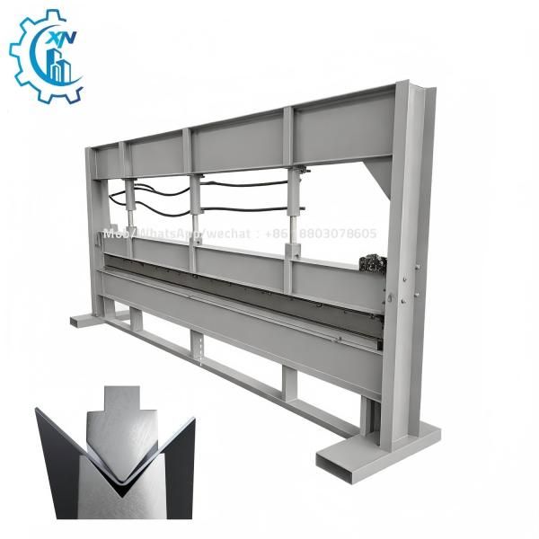 Hydraulic sheet bending machine
