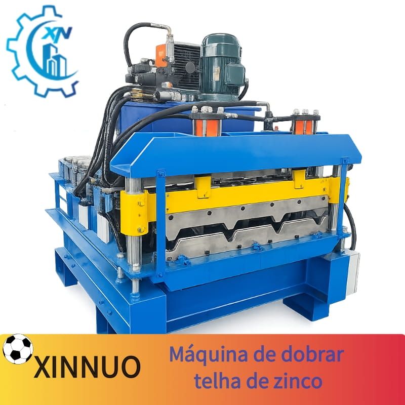 Máquina de dobrar telha de zinco