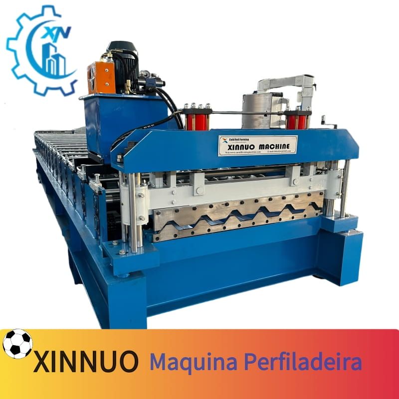 Máquina Perfiladeira para Telhas Metálicas Trapezoidais
