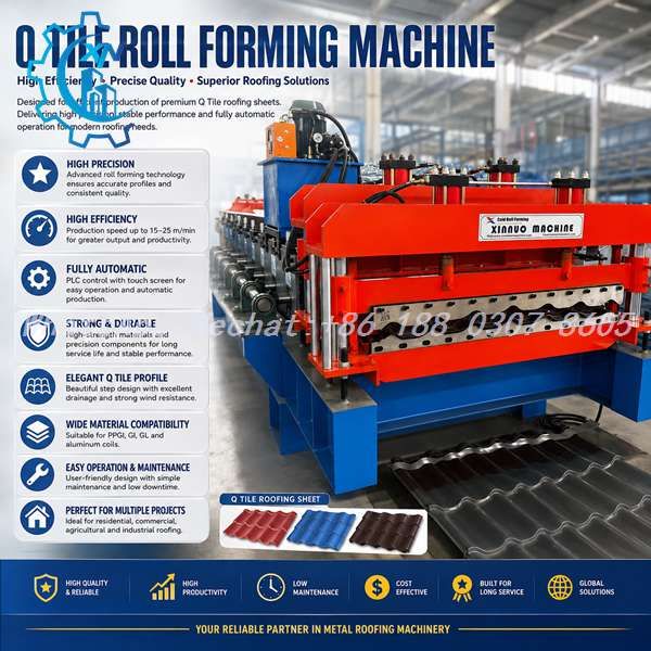 Q Tile Roll Forming Machine