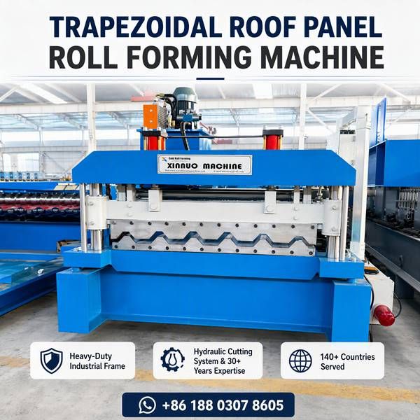Trapezoidal Profile Sheet Machine