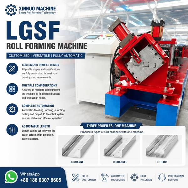 LGSF Machine - Light Gauge Steel Frame Production Line