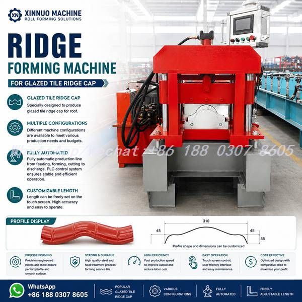 Ridge Forming Machine - Roof Ridge Capping Production Line